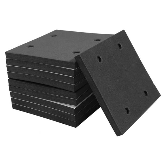 10 Pcs Self Adhesive Foam Part Sander Back Pad for Makita 4510