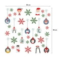 thumbnail image 4 of Walplus Self Adhesive Bubble Christmas Friends and Colorful Snowflakes Window Home Decor Wall Decals 35.44" x 35.44", 4 of 5