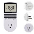 thumbnail image 2 of Programmable Digital Timer Outlet Electronic Digital Timer Socket US Plug, 2 of 8