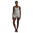 thumbnail image 1 of Polo Ralph Lauren Cotton Pointelle Cami & Short Sleep Set - 4P0385 (Heather Grey, L), 1 of 3