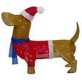 thumbnail image 6 of Northlight 26" LED Lighted Dachshund Dog Outdoor Christmas Decoration, 6 of 7