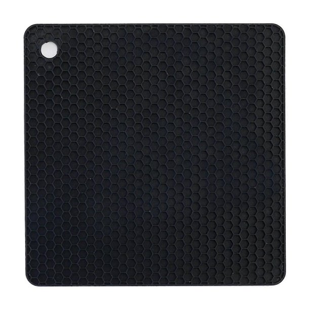 Coaster Pad Square Honeycomb Heat Insulation Non-slip Silicone Mat Anti-scald Water Cup Coasters Kitchen Supplies