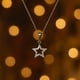 thumbnail image 5 of Collar De Estrella Mitad De Zirconias Para Mujer Plata 925 Plateado, 5 of 5