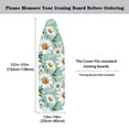 thumbnail image 5 of HELLHERO Ironing Board Cover 15x54 Inch, Daisies Print Stain Resistant Cover Heavy Duty Padded Iron Board Cover with Elastic Edge and Hook and Loop Fasteners, 5 of 5