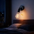 thumbnail image 6 of Traditional Modifiable Iron Wall Lamp With Pull Chain Change Flexible Direction For Residence, 6 of 9