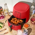 thumbnail image 2 of Beautiful 3 Qt Air Fryer with TurboCrisp Technology, EverGood Ceramic Nonstick Coating, Tomato Red by Drew Barrymore, 2 of 12