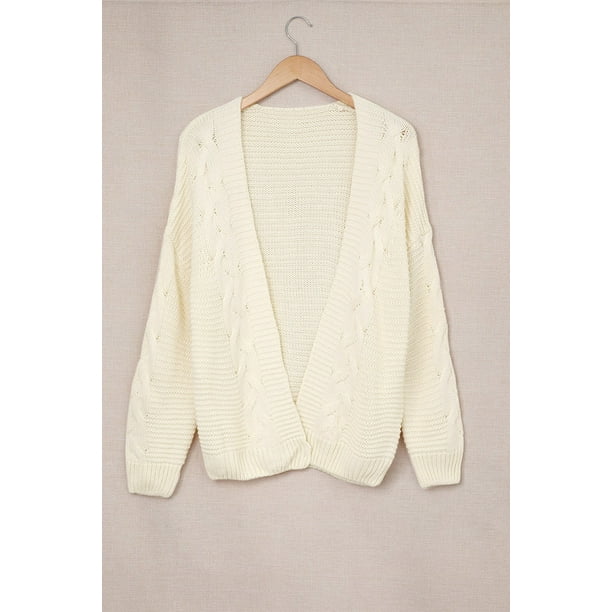 Walmart white cardigan sale