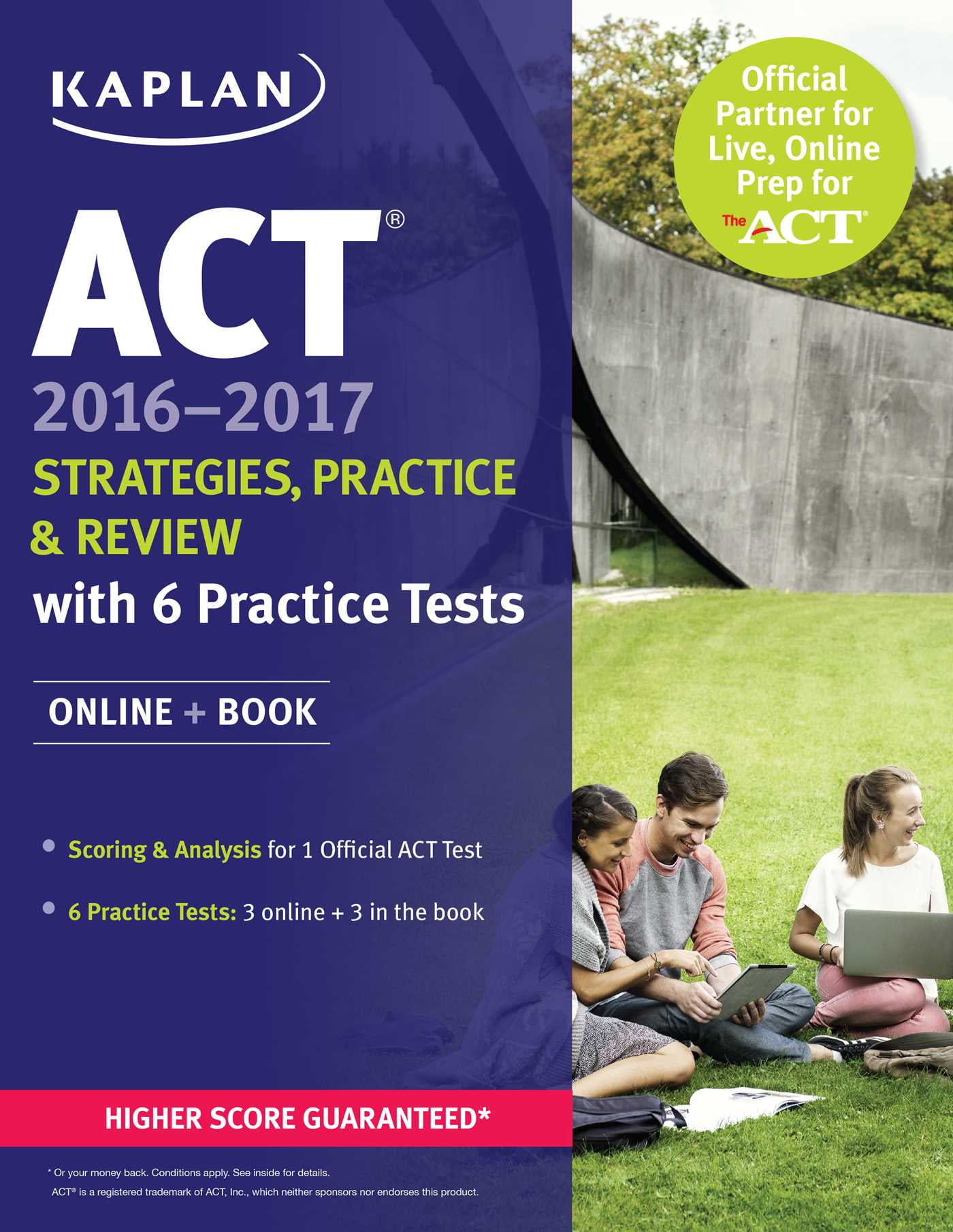 ACT 2016-2017 Strategies, Practice, and Review with 6 Practice Tests : Online + Book - Walmart.com
