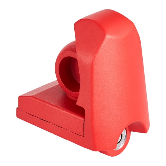 KFFKFF Trailer Hitch Lock, Compatible with 1-7/8 in, 2 in, 2-5/16 in Couplers, Durable Anti-Theft Ball Lock with 3 Keys, Resistant to Prying and Impact, Suitable for RVs, Boats, and Trailers, Red