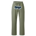 thumbnail image 1 of Zszcpp Jogging Pants For Men Baggy Wide Leg Hip Hop High Street Trend Washed Embroidered Jogging Tracksuit Trousers Casual Trouser, 1 of 4