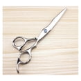 thumbnail image 4 of 6 Inch Professional Hair Thinning Scissors with Precision Control and Leather Case for Barbers, 4 of 4