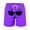 Purple-2, variant on CYRBOKO Boys Beach Shorts, Elastic Waist Quick-dry Drawstring Funny Swim Trunks for Summer Yellow Size 7-8 T