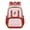 Z95-Red, variant on Color Block Flap Embroidered Slogan Backpack Orthopedic Spine Support Large Capacity Waterproof Teen Back To School Bookbag