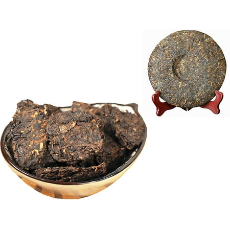 Aged Pu erh Tea - Chinese Tea - Caffeinated - Loose Leaf Tea - (Best Pu Erh Tea Brand)