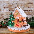 thumbnail image 3 of Estatuilla de casa de especias navideñas, paisaje de casa de especias navideñas en miniatura, decoración del hogar para chimenea y cafetería, 3 of 5
