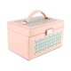 thumbnail image 2 of Joyero de Cuero PU ANGGREK Caja de Almacenamiento de Joyas Viaje, 2 of 8
