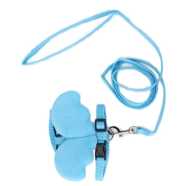 M Buder Correa de Arnés Ajustable para Pato Gallina Ganso Azul M (18 cm / 7.08 inches)