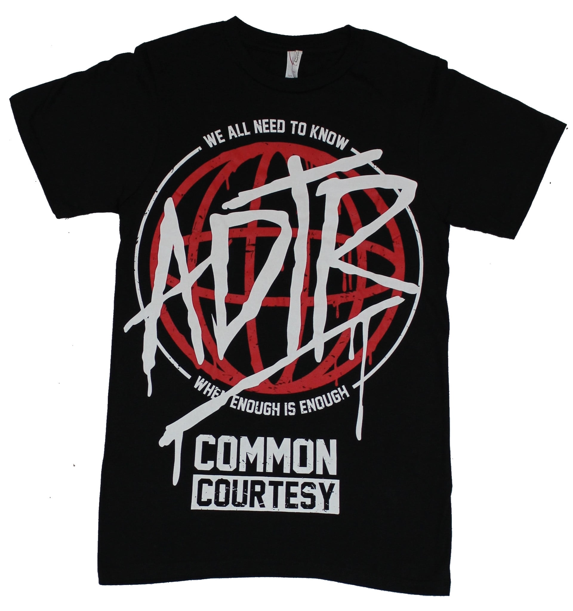 ADTR Splattered Logo Common Courtesy 