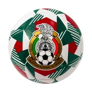 Icon Sports Official Licensed Mexico National Soccer Team Brush Red Regulation Junior Size 3 Soccer Ball