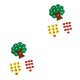 thumbnail image 2 of sweethay Tree Math Toy Kindergarten Teaching Prop Playing Numbers Aids Props Number Early Education Toys Development Playthings DIY 27.0x24.0x0.3cm 2Conjunto, 2 of 6