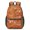 Hedgehog and Fox, variant on Hedgehog and Spiky White Pattern 17" School Backpacks for Teens,Waterproof Oxford Fabric,S-Shape Padded Straps for School,Travel,Hiking,Camping