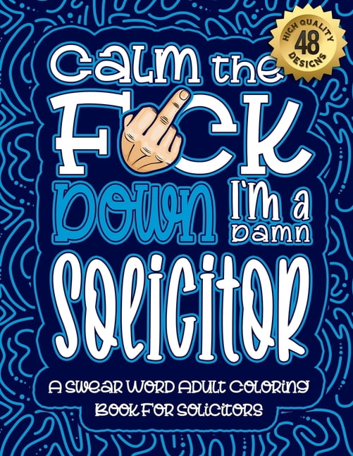 T-shirt Humour 'Keep Calm I'm A Solicitor' (Avocat) - Adulte - Marque Fruit Of The Loom - Neuf Sans étiquette