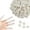 White, variant on 100 Pcs Black Disposable Finger Cots, Latex Finger Protectors for Fingertips, Medium Size Finger Gloves for Beauty Manicure Massage Industrial Work