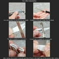 thumbnail image 3 of Steel Hacksaw Hand DIY Tool Model Craft Set For Gundam BEST Model Mecha Q6G4, 3 of 9