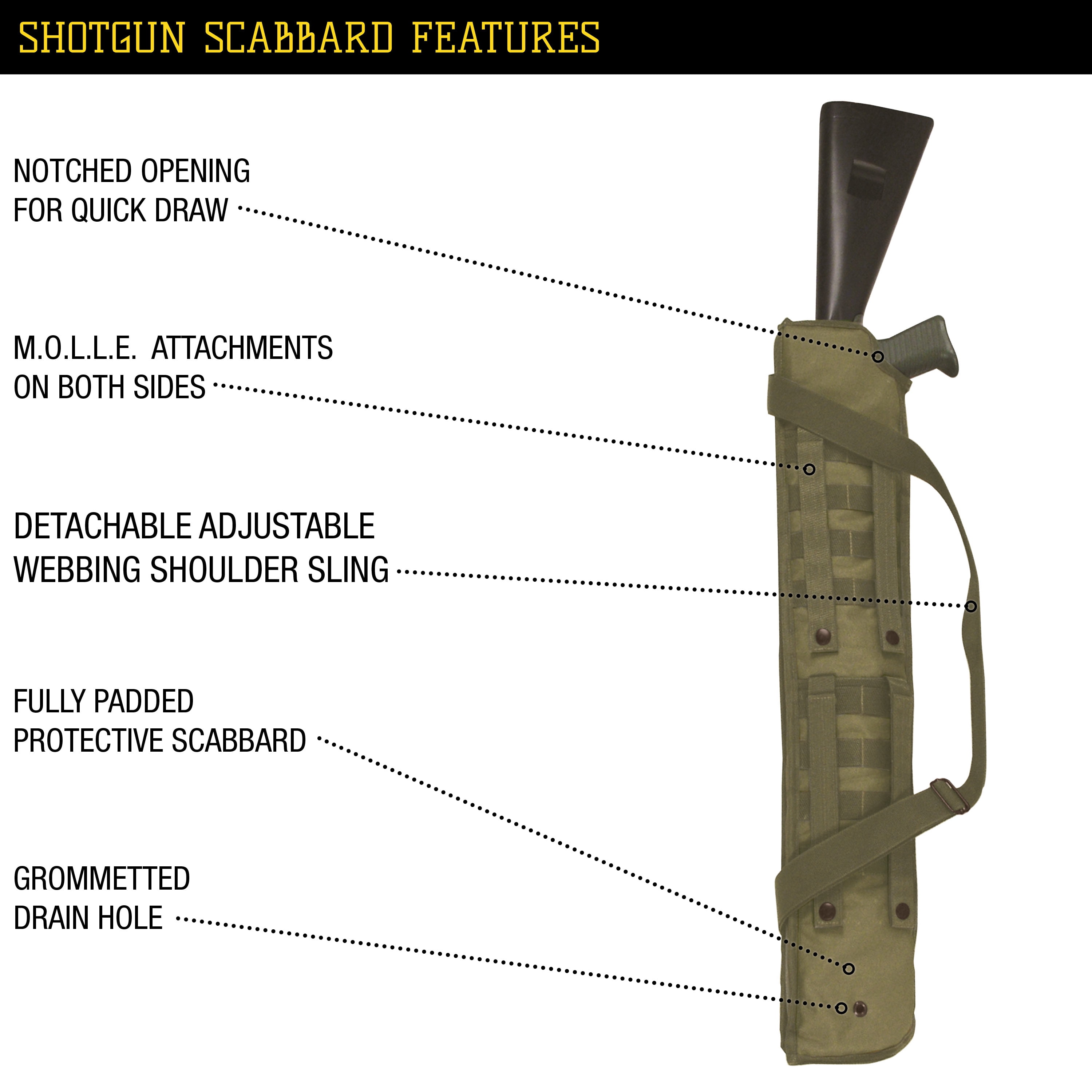 Voodoo Shotgun Scabbard (Weapon Cases Category)