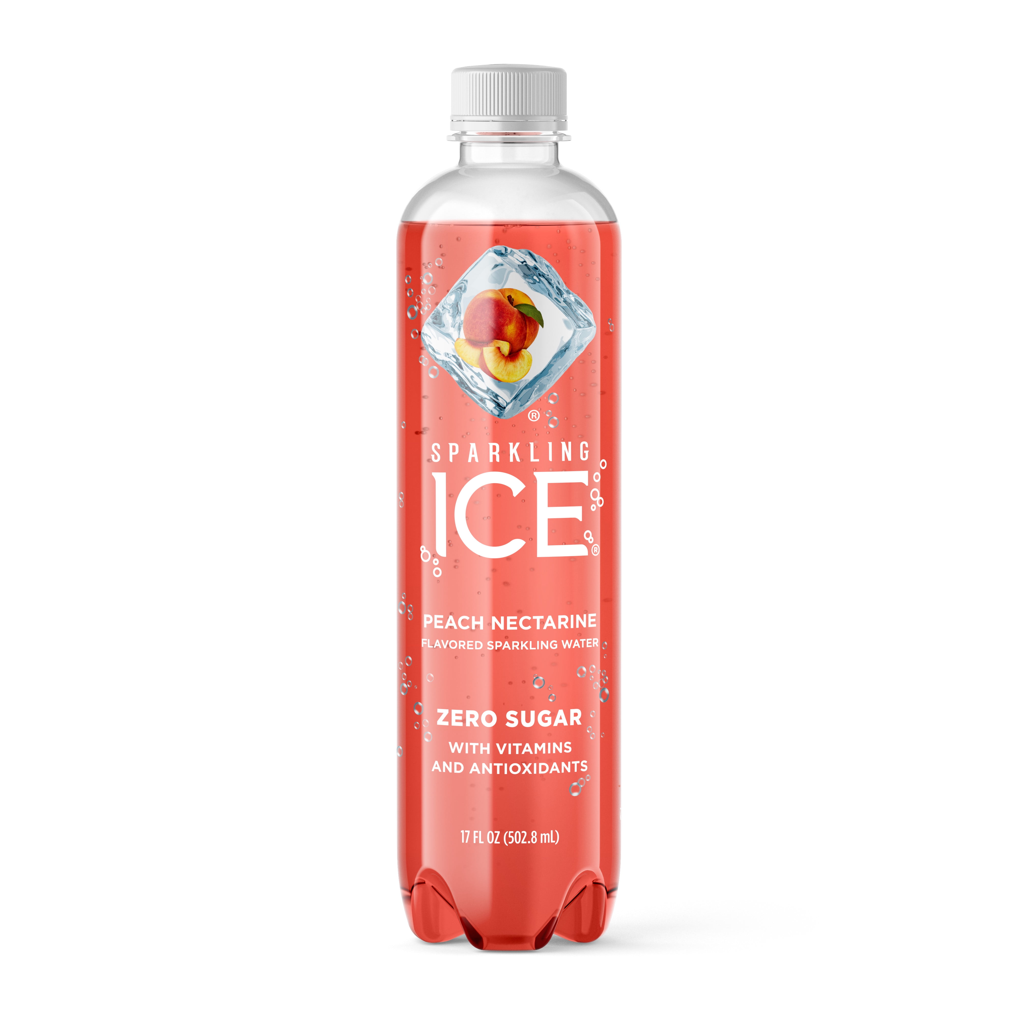 Sparkling Ice Naturally Flavored Sparkling Water, Peach Nectarine 17 Fl Oz