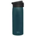 thumbnail image 2 of Simple Modern 16oz Kona Travel Mug Tumbler with Flip Lid - Thermos Coffee Cup Vacuum Insulated Camping Flask with Lid 18/8 Stainless Steel Hydro Riptide, 2 of 7