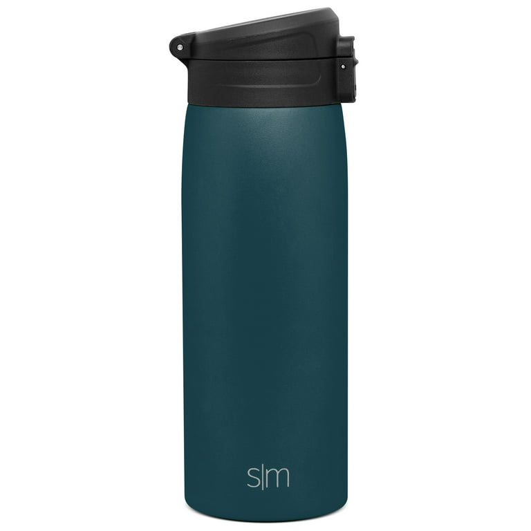 Simple Modern 16oz Kona Travel Mug Tumbler with Flip Lid - Thermos Coffee  Cup Vacuum Insulated Camping Flask with Lid 18/8 Stainless Steel Hydro  Riptide 