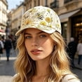 thumbnail image 4 of Ludearly Limited Edition 2026 Garden Morning Baseball Cap, Adjustable Cotton Hummingbird Flowers Baseball Hat, Lightweight Breathable, 4 of 6