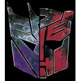 thumbnail image 2 of Men's Transformers Split Bot Logo  Graphic Tee Black 2X Large, 2 of 5