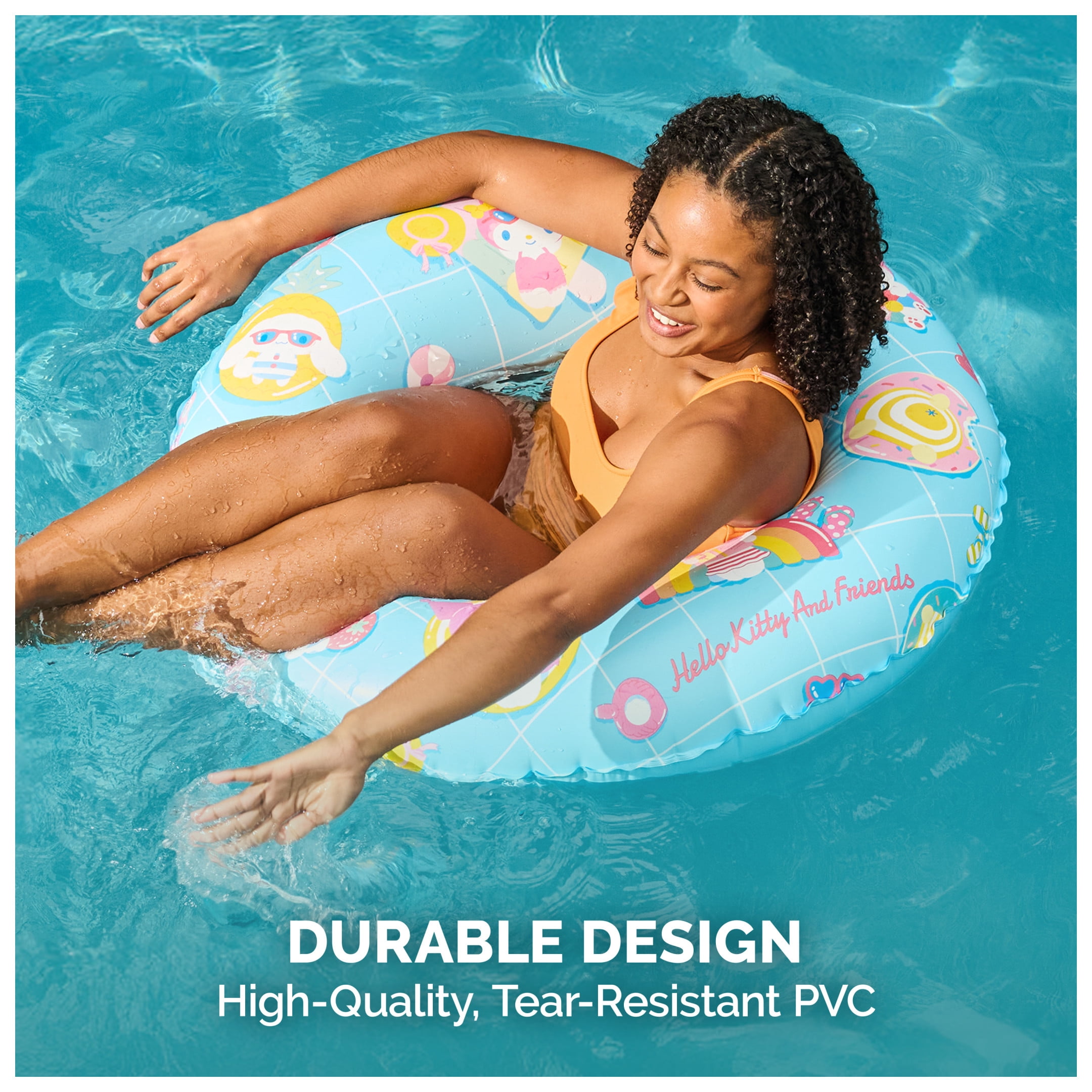 SwimWays Disney Stitch Swim Tube Pool Float, for Adults and Teens Age 14 & up