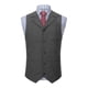 thumbnail image 1 of Camiseta sin mangas con cuello vuelto para hombre, de color liso, sin mangas, con múltiples bolsillos, cómoda y transpirable., 1 of 4