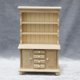 thumbnail image 1 of 1:12 Casa de muñecas modelo casa de muñecas mini muebles modelo adornos doble puerta tres capas gabinete vertical vitrina, 1 of 6