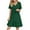 Army Green, variant on Plus Size Dresses for Women Fashion Women Summer Casual V-Neck Short Sleeve Mini Dress Beach Dress Size S-5XL