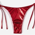 thumbnail image 6 of Glisme Swimsuits For Women New Split Bikini Two Piece Swimsuit Looks Thin Red Bathing Suits For Swimming Pool, 6 of 7