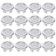 thumbnail image 1 of 20pcs lavabo de baño lavabo anillos de desbordamiento de baño lavabo de baño desbordamiento de desbordamiento, 1 of 6
