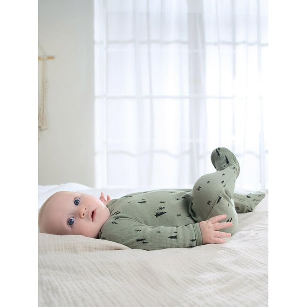 Pijama de algodón con pies Gerber Baby Boy Sleep 'N Play, paquete