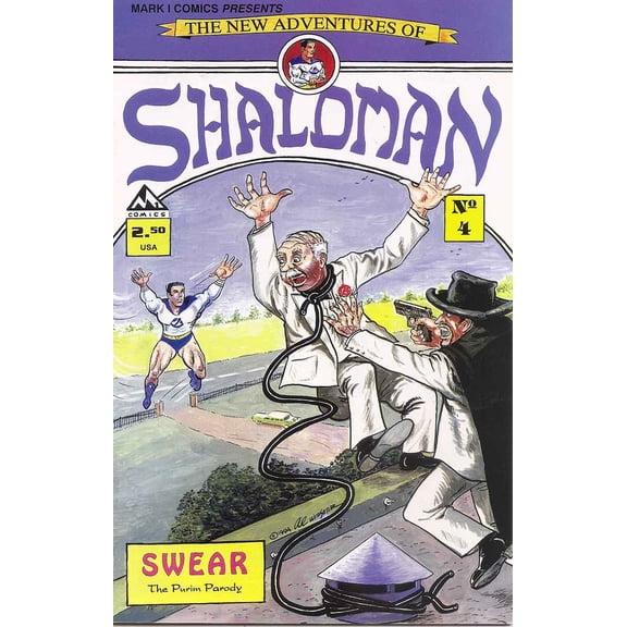 New Adventures of Shaloman #4 VF ; Mark 1 Comic Book