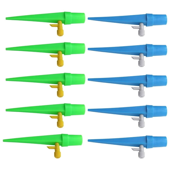DOLITY 10Pcs Self Watering Spikes Adjustable Adjustable Plant Watering Spikes Automatic