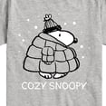thumbnail image 3 of Peanuts - Cozy Snoopy - Toddler & Youth Short Sleeve Graphic T-Shirt, 3 of 6