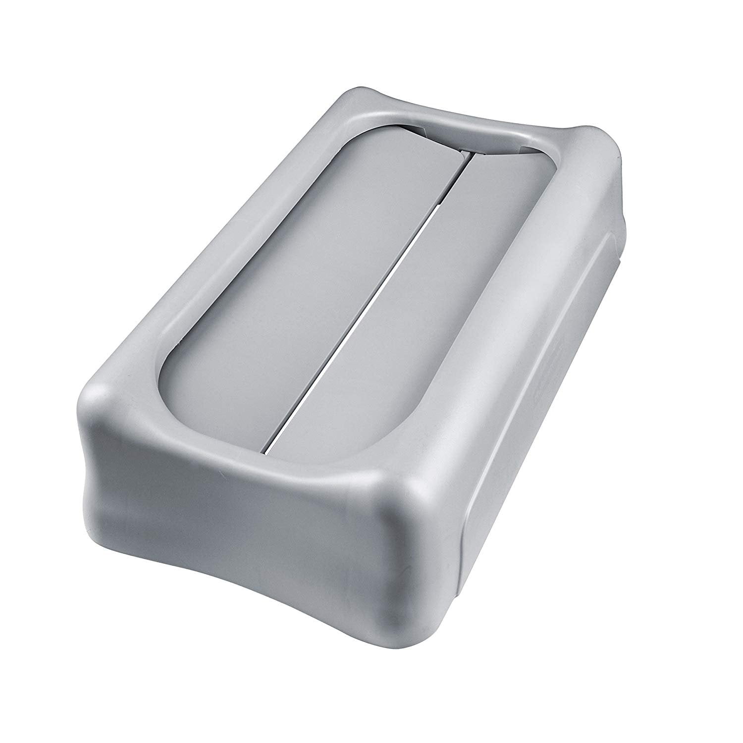 Rubbermaid Commercial 1 Gallon Swing Lid Garbage Can, Gray