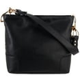thumbnail image 3 of Montana West Hobo Bags for Women Top Handle Satchel Shoulder Purse Bucket Handbag, Black, 3 of 7
