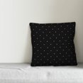 thumbnail image 2 of Creative Products Dots in Black 16x16 Spun Poly Pillow, 2 of 2