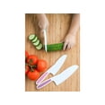 thumbnail image 4 of Tovla Jr. Knives for Kids 3-Piece Nylon Kitchen Baking Knife Set: Children's Cooking Knives in 3 Sizes & Colors - Firm Grip, Serrated Edges, BPA-Free Kids' Knives - Multi Green Multi-Pink, 4 of 5