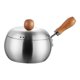 thumbnail image 4 of , para leche, regalo con mango de madera, olla para derretir , olla para cocinar, para espaguetis, sopa, calentar, hervir., 4 of 7