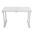 thumbnail image 1 of Estante expandible apilable con capacidad de carga de 55 kg, divisor de almacenamiento para armarios, alacenas, longitud de 37 a 48 cm (14,6 a 18,9 pulgadas), 1 of 14